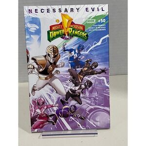 BOOM! Studios Comic Mighty Morphin Power Rangers #50 Necessary Evil Variant